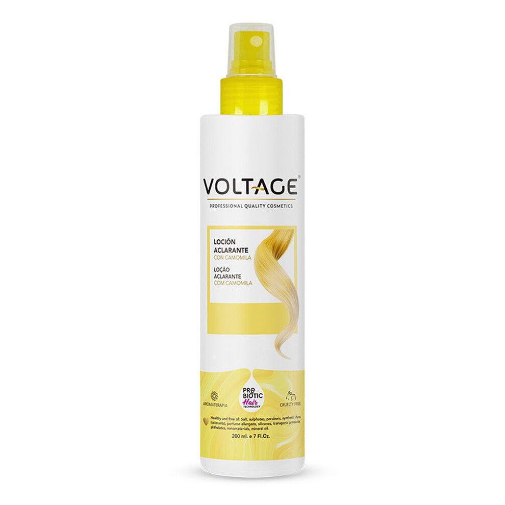 Voltage Cosmetics Prebiotic Hair Technology Lightening Lotion With Chamomile 200 Ml