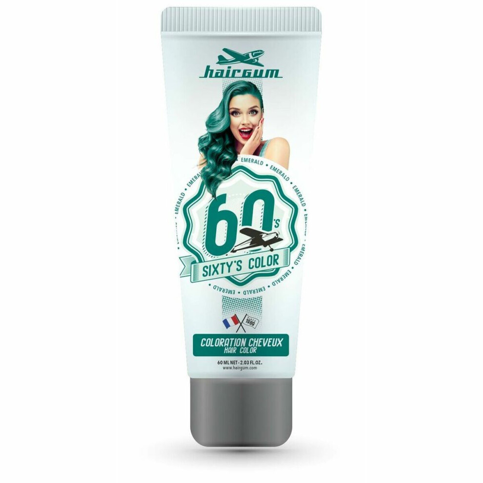 Hairgum Cream Emerald Sixty's Colour 60Ml