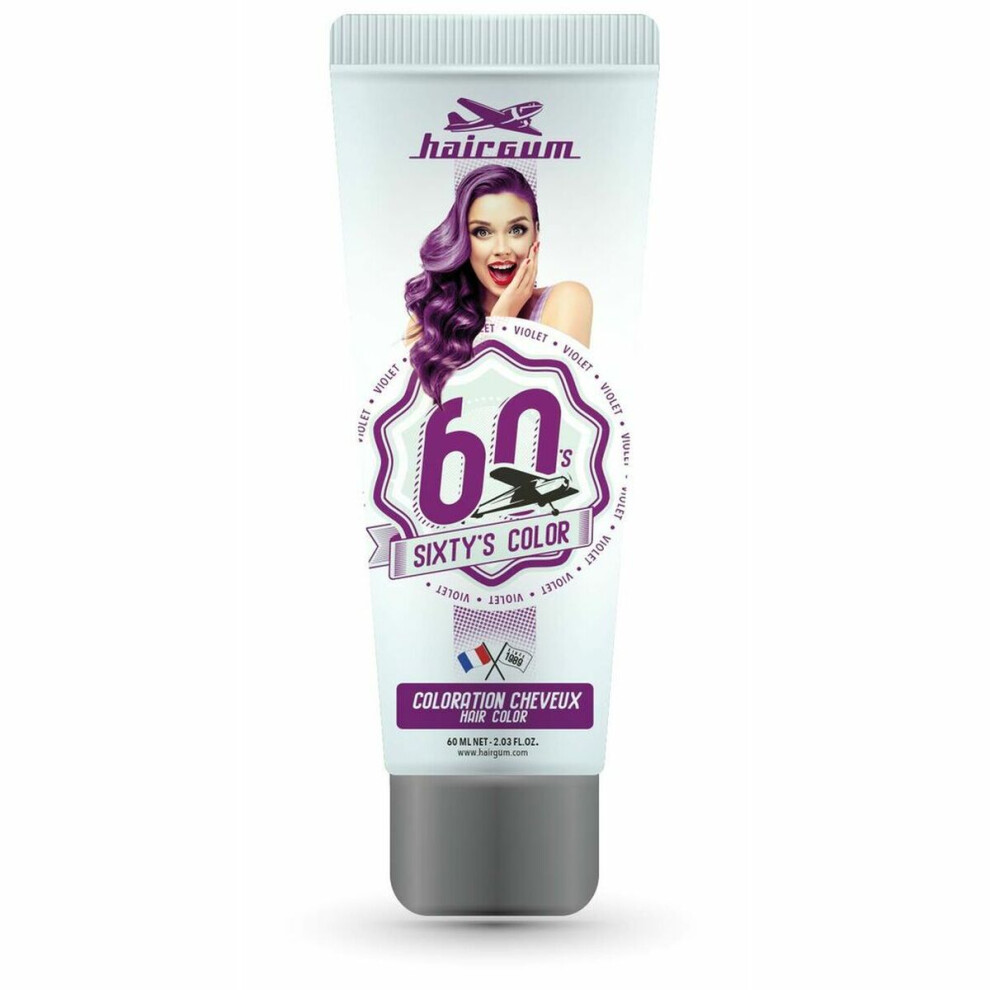 Hairgum Cream Violet Sixty's Colour 60Ml