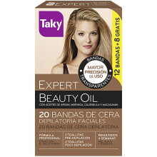 Taky Natural Oils Facial Wax Strips 20 u