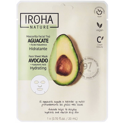 NATURE MASK avocado + hyaluronic acid 1 u