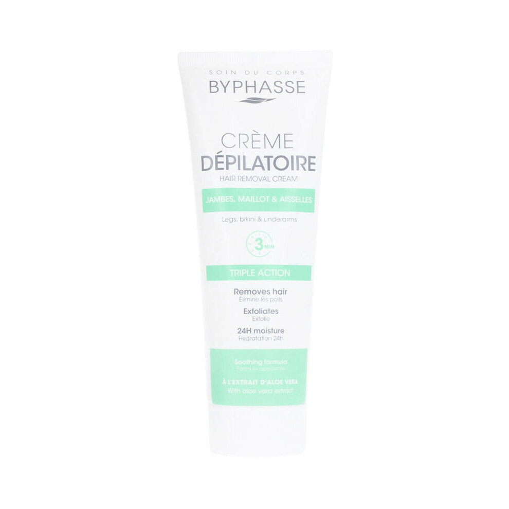 Byphasse Hair Removal Cream Aloe Vera Extract 125 Ml