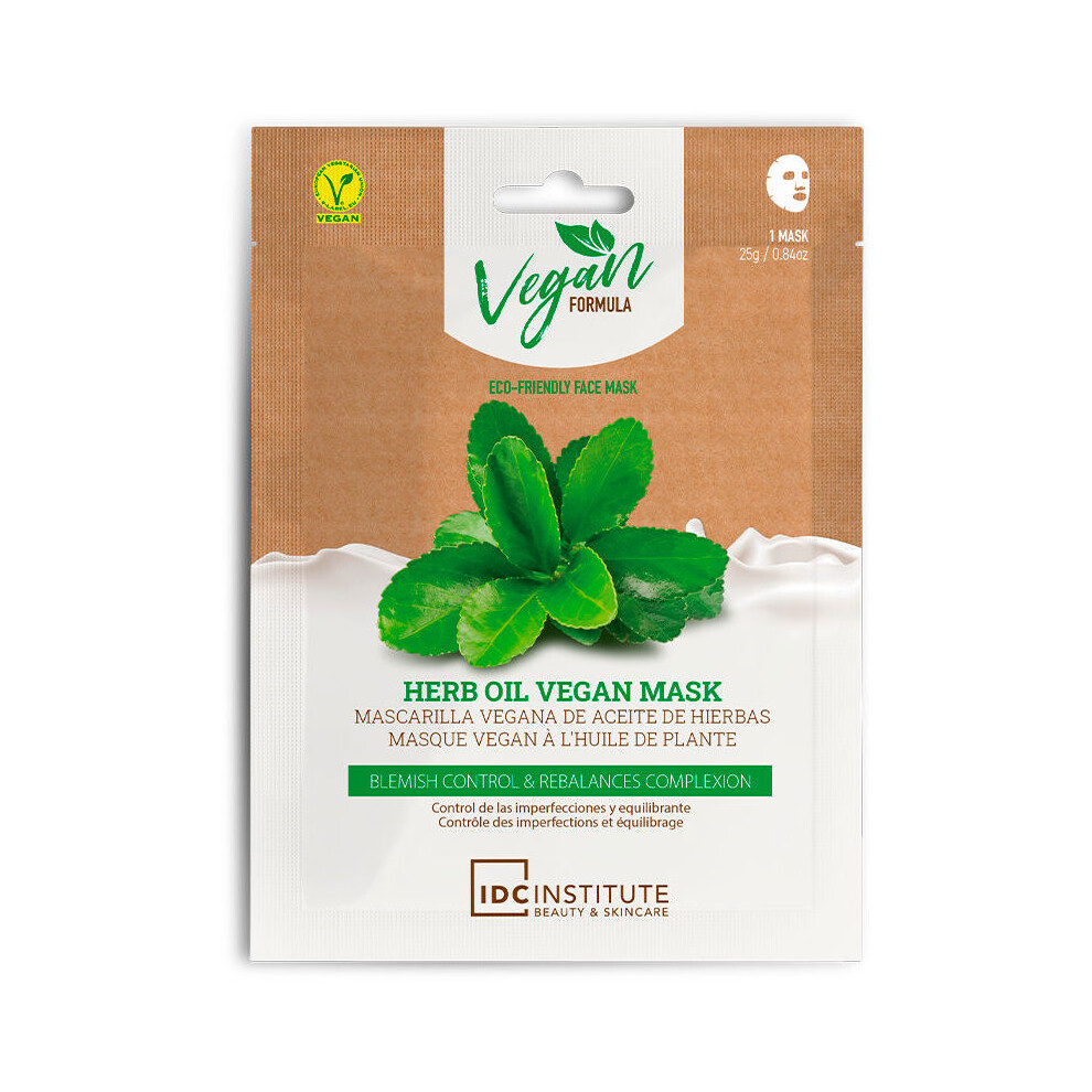Idc Institute Vegan Herbal Oil Facial Mask 25 G