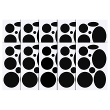 (Black) 10 Pcs Down Jacket Repair Patch Multicolor Waterproof No Ironing Practical Emergency Supplies Spot Patches For Tent Clothing Black -t