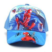(A) Spiderman 3d Print Boys Kids Mesh Baseball Cap Summer Sports Adjustable Sun Visor Hat Caps