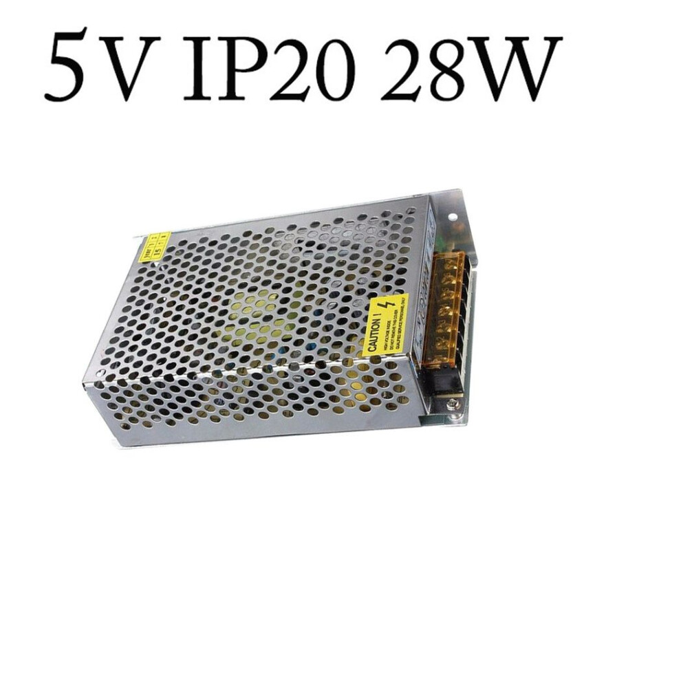 Dc5v Led Driver Power Supply Transformer 240V Ip20 For Led Strip, Mr16, Gu10 Uk~3605 5056756329013