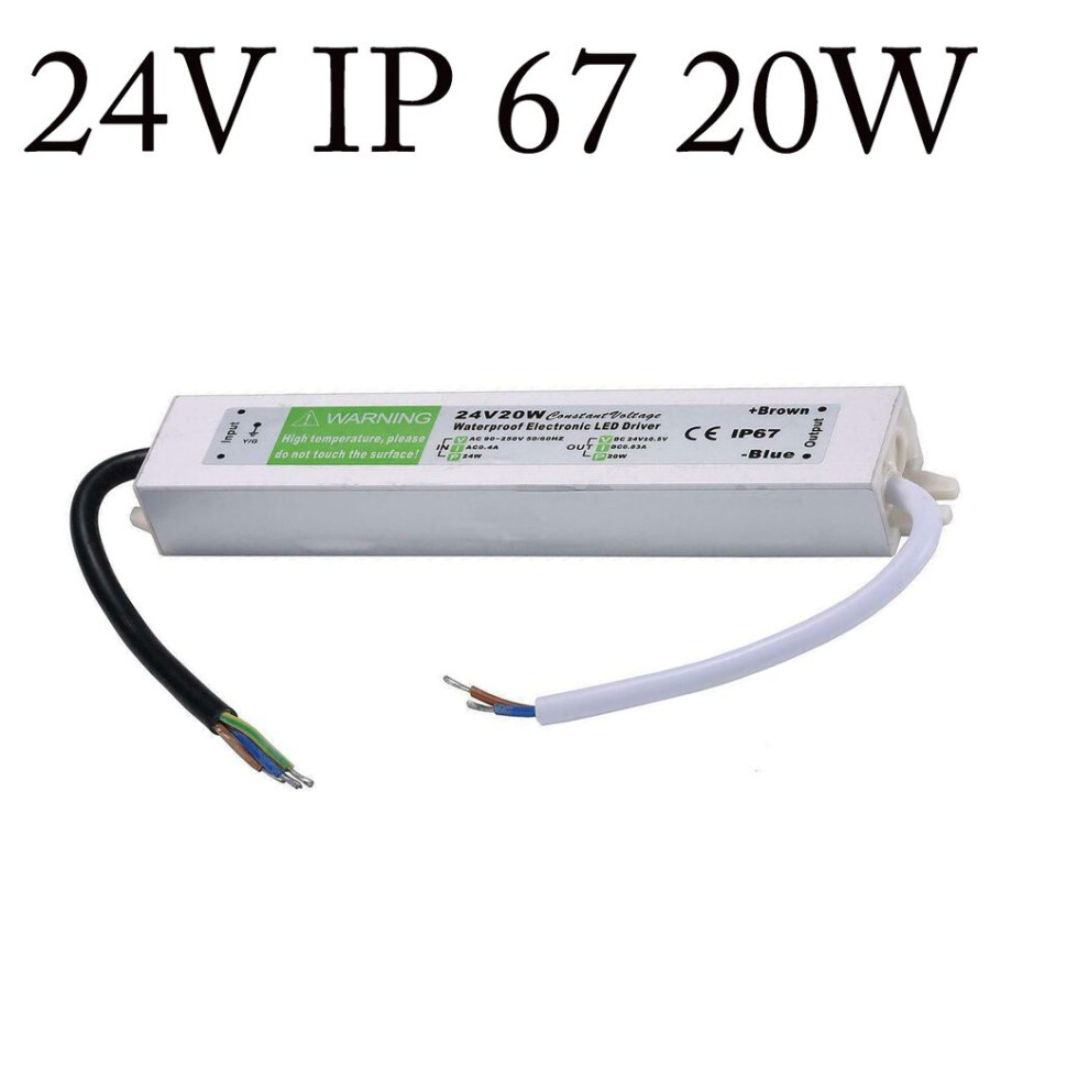 Dc24v Ip67 20W Waterproof Led Driver Power Supply Transformer~3348 5056756329051
