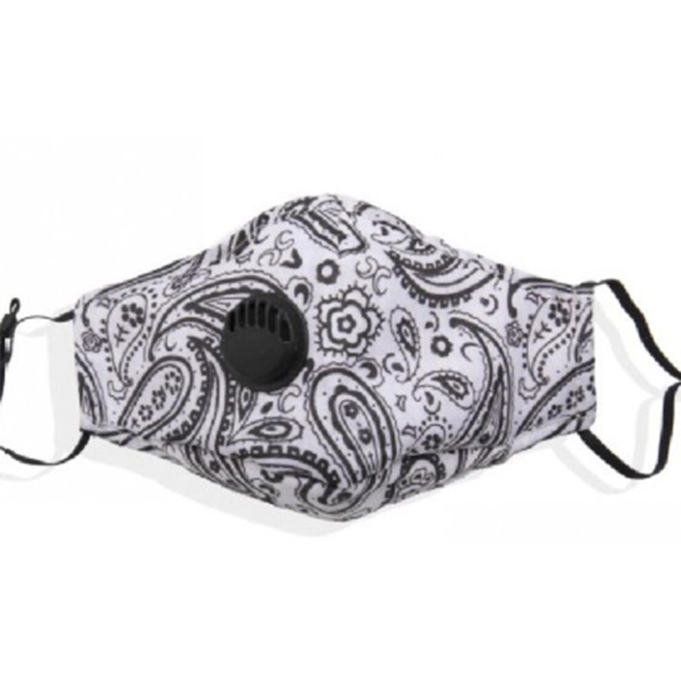 Facemask-Adults-Paisley-Valve-White 5056184029455