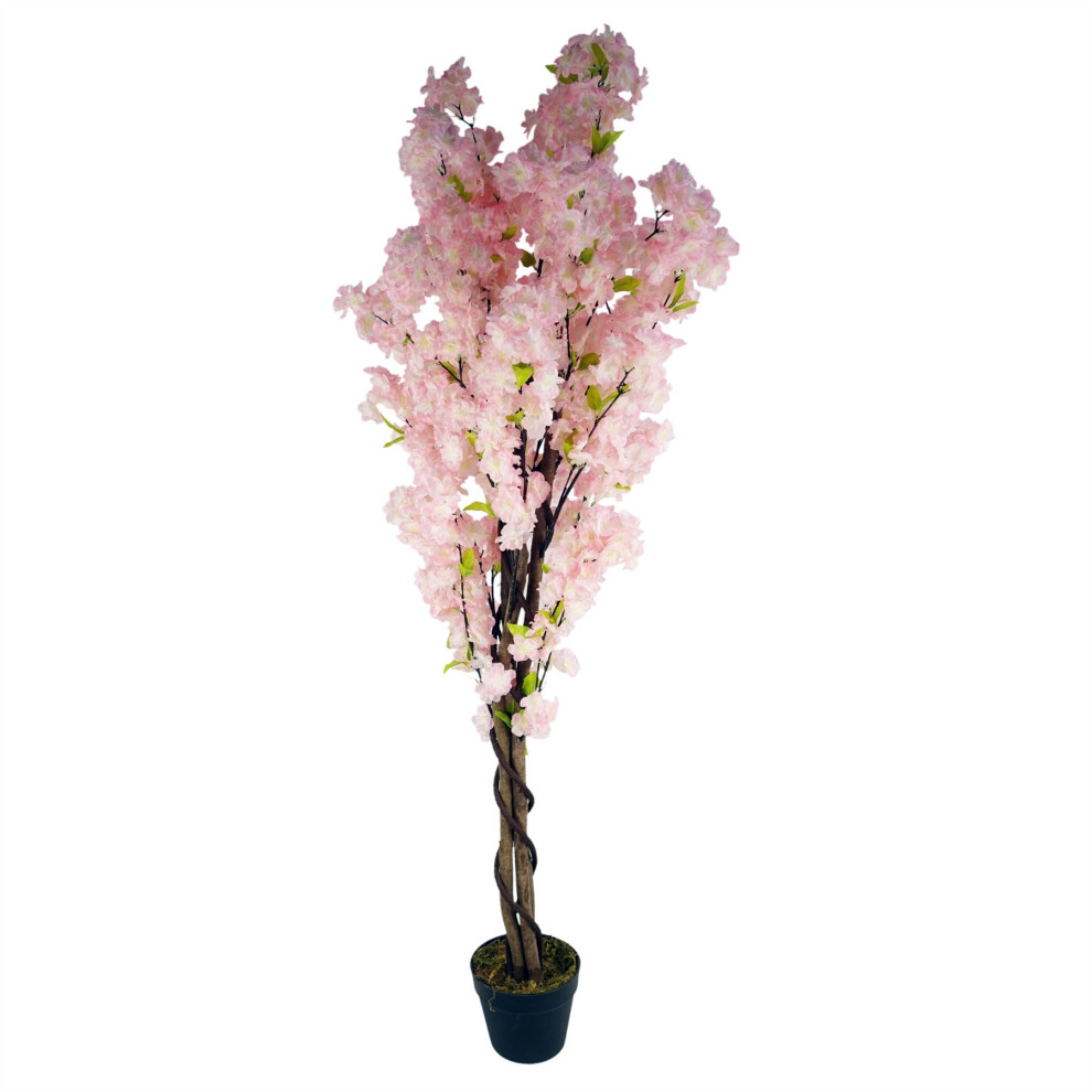 Pink Artificial Cherry Blossom Tree 150Cm