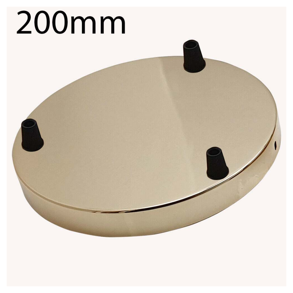 Multi-Outlet Ceiling Rose, 3-Way Outlet Five Colors~2146 5056756384906