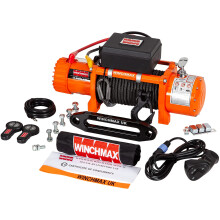 13,500lb 12V Winch. 25m x10 mm Armourline Rope.