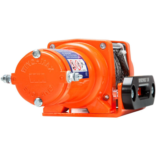 WINCHMAX 3,000lb 12V Winch. 15.5m x 5mm Dyneema Rope. 1