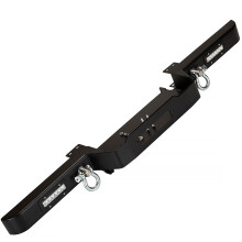 WINCHMAX Land Rover Defender Winch Bumper with LED's and 2 Shackles - Fits With or Without Air Con