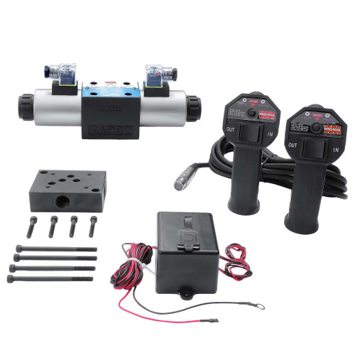 WINCHMAX WINCHMAX CETOP5/NG10 Solenoid Valve, Manifold Subplate and Remote Control