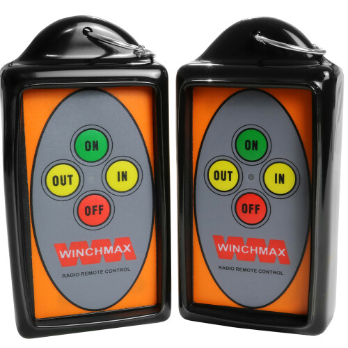 WINCHMAX WINCHMAX 2 Channel Winch Remote Control, Wireless. Twin HD Handsets, Long Range. 12v/24v 1