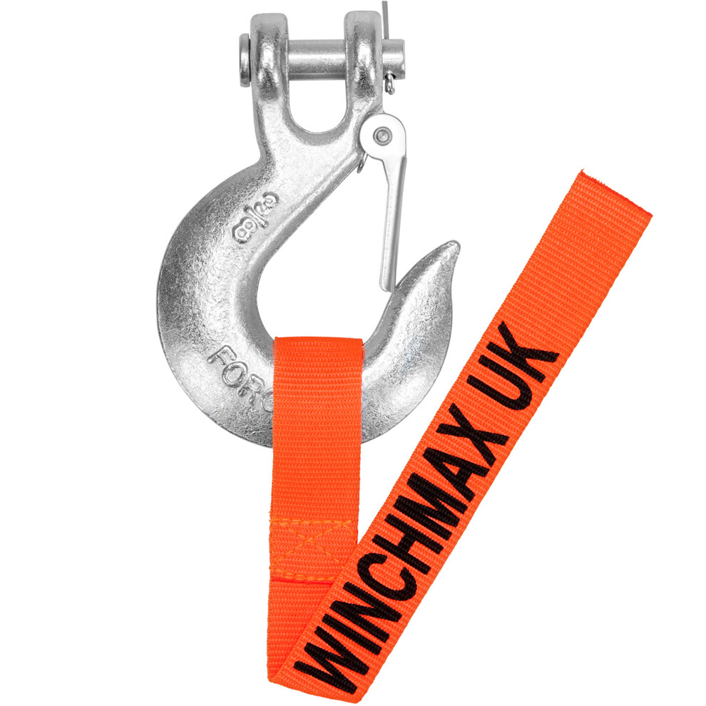 Winchmax 3/8 Inch Clevis Hook. Suitable For Winches Up To 14,000Lb