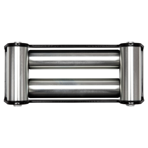 WINCHMAX WINCHMAX Large Roller Fairlead, Black. Heavy Duty Zinc Plated Rollers. 2