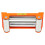 WINCHMAX WINCHMAX Roller Fairlead, Heavy Duty, Orange. Zinc Plated Rollers. 2