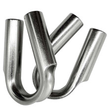 WINCHMAX Tubular Rope Thimble (PAIR) Stainless Steel for 10-12mm Diameter Winch Rope.