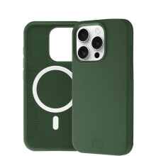 OX DuraTouch iPhone 15 Pro Case Shockproof Magnetic Magsafe Matte Cover - Gecko Green