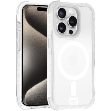 OX Armour iPhone 15 Pro Max Case Magsafe Magnetic Shockproof Phone Cover - Mist White