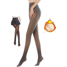 (XS) Women's Winter Thermal Tights For Women Fleece Stockings Trousers Leggings Xs-xxl