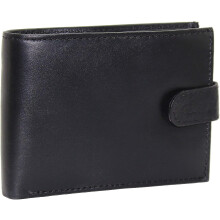 Mens Notecase Leather Wallet With Zip Coin Pocket