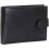 Mens  Notecase Leather Wallet With Zip Coin Pocket 1