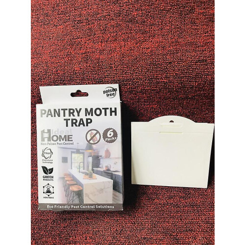 Pantry Moth Traps, 6-pack Pheromone Traps For Kitchens, Non-toxic 2
