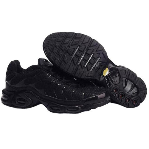 (black, 44) Men Casual Tn Sneakers Air Cushion Running Shoes Outdoor Breathable Sports Shoes Fashion Athletic Shoes Compatible Men