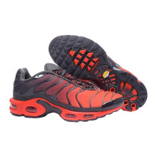 (Black red, 44) Men Casual Tn Sneakers Air Cushion Running Shoes Outdoor Breathable Sports Shoes Fashion Athletic Shoes Compatible Men