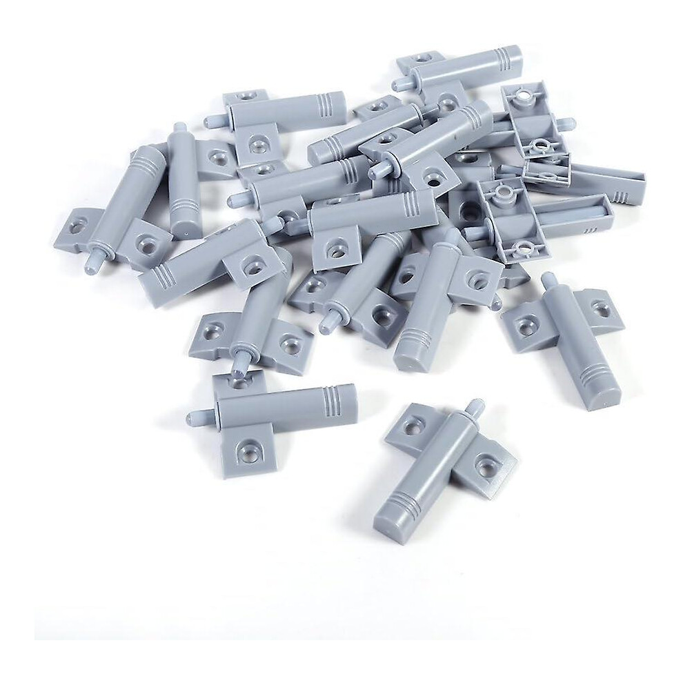 20Pcs Soft Close Damper Cabinet Drawer Door Damper Soft Buffers Silent Closer For Kitchen Bathroom, 4653Mm(Gray) 9372166502782