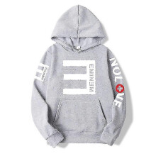 (Gray, M) Eminem Sweatshirt Eminem Anti-e Hip-hop Thickened Pullover Sweatshirt For Men And Women Hoodie