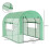 Outsunny Outsunny 3 x 2 x 2m Polytunnel Greenhouse with Doors and Mesh Windows 2