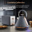 Tower Tower Cavaletto Grey Kettle, 2 Slice Toaster & Canisters Kitchen Set 4