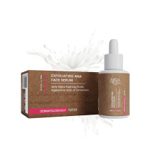 Ayra Organic Exfoliating AHA Face Serum 30ml | Skin Peeling Solution Organic, Eco-Friendly & Ideal for Pigmentation