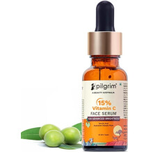 PILGRIM Pilgrim 15% Vitamin C Face Serum For Glowing Skin 20ml For Men and Women | All Skin Types