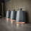 Tower Tower Cavaletto Grey Kettle, 4 Slice Toaster & Canisters Kitchen Set 4