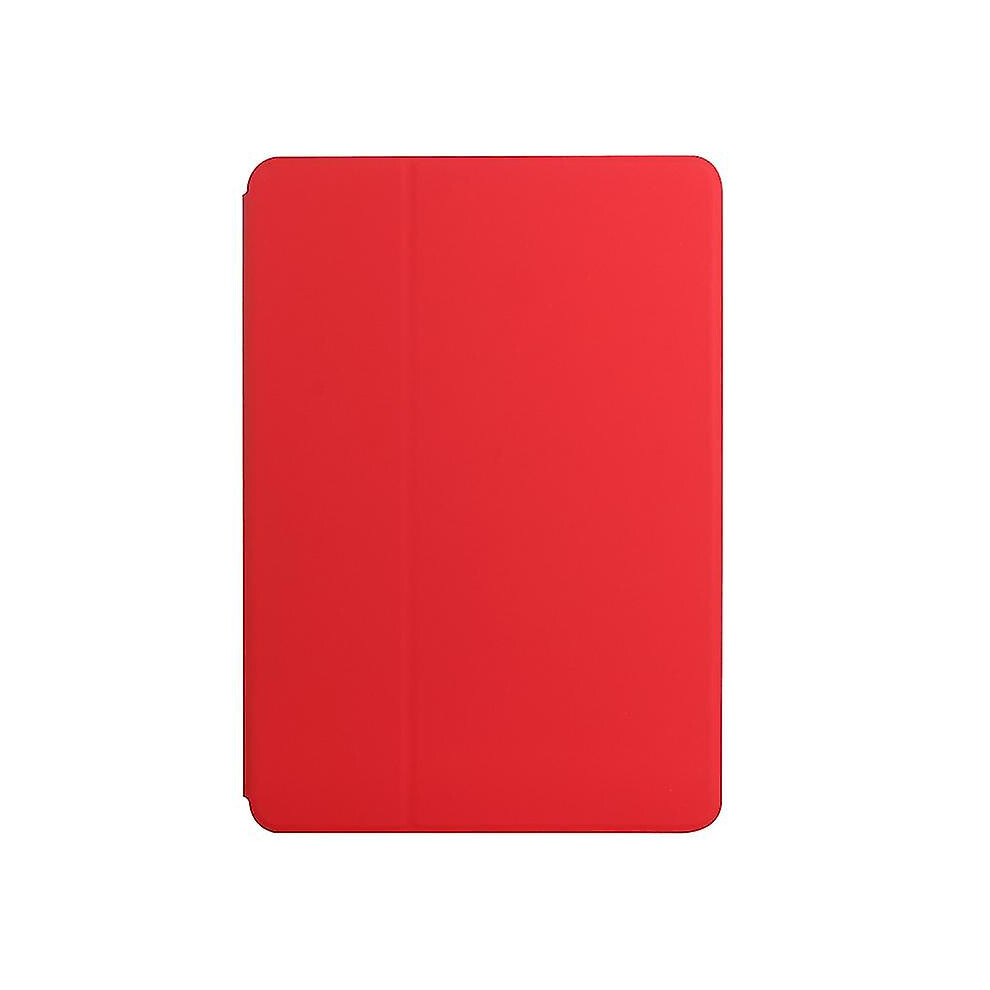 (Red) For Huawei Mediapad T5 10 Dual-Folding Horizontal Flip Tablet Leather Case With Holder Red 8994440046280