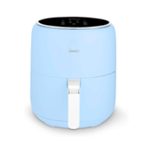 Swan Retro Digital Air Fryer 4.5L With 8 Pre-Set Cooking 1500W - Blue