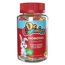 Dr. Gummies Kids Probiotic Gummies with 2 Billion CFU 60's | For Digestive Health & Immune Support | Natural Flavors