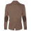 (UK10) Womens Tweed 1920s Harringbone Light Brown Blazer - Layton 6