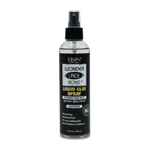 Ebin Wonder Lace Bond Liquid Glue Spray 250 ml