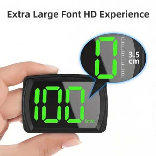 HUD Auto Geschwindigkeit MPH Display Smart GPS Geschwindigkeitsmesser 2