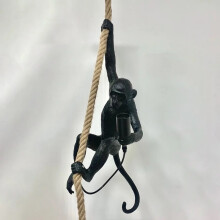 (Chandelier, U.K.) Modern LED monkey chandelier Retro twine resin chandelier