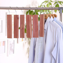 10 Pack/1 Set Moth Protection Repellent 10x Cedar Hang Up With Light Cedar Fragrance Odor Protection For Wardrobes Large Size 9.05"x 2.6"x 0.4"