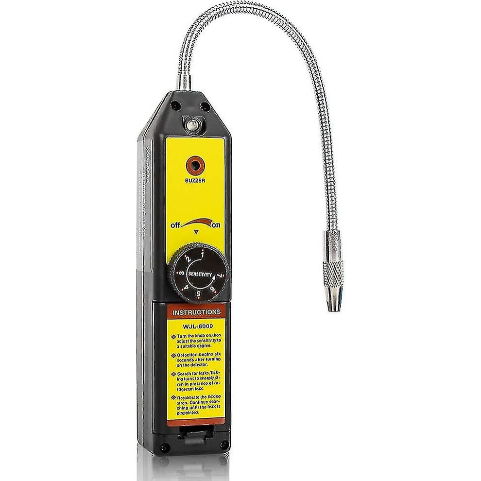 Freon Leak Detector; Wjl-6000 Refrigerant Hvac Leak Detector; Halogen Gas Sniffer