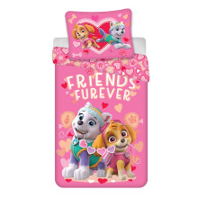Paw Patrol Toddler Size Duvet Cover Set 100 x 135 cm 100% COTTON