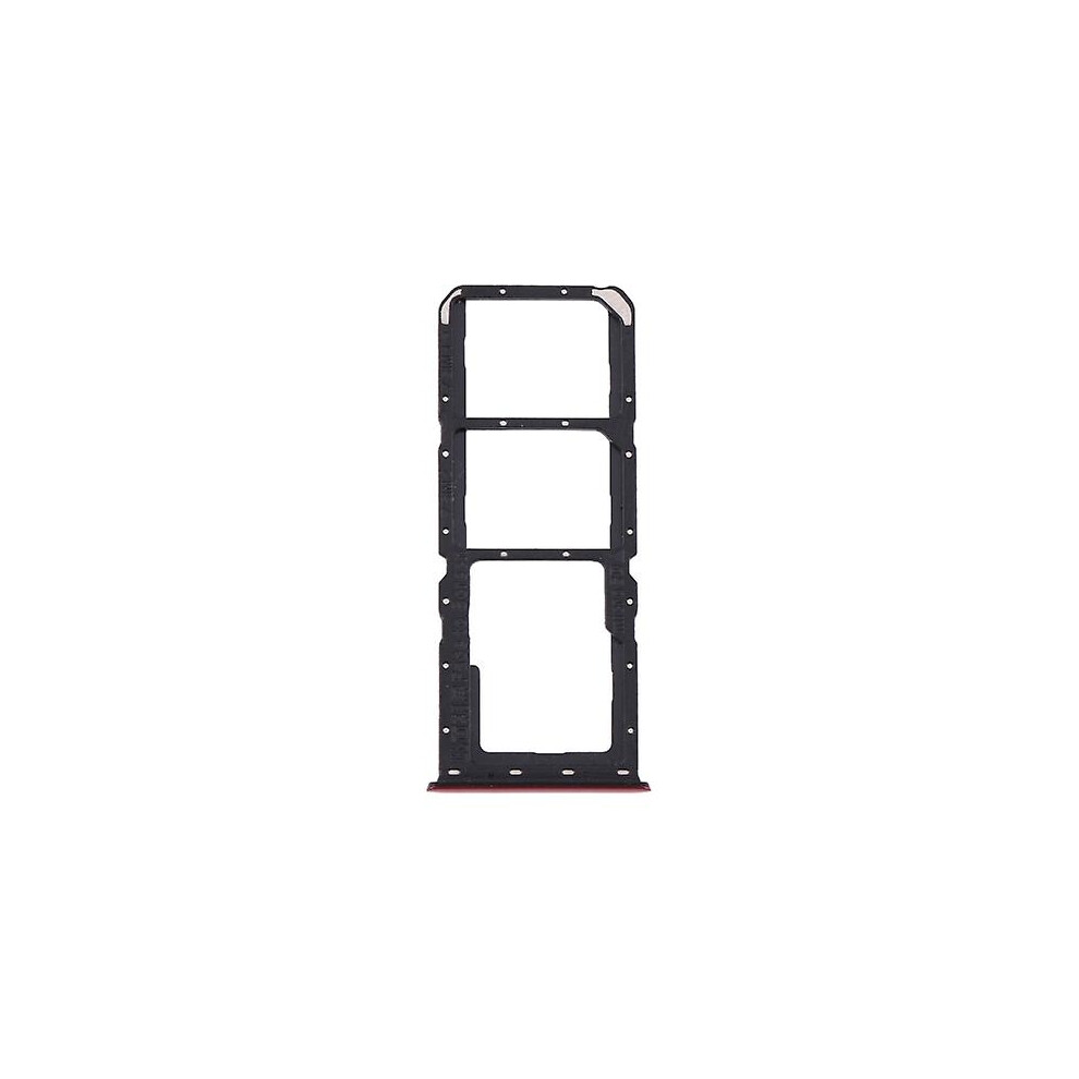 (Red) For Oppo A91/F15/Reno3 4G/Reno3 Youth Cph2001 Cph2021 Pcpm00 Sim Card Tray Sim Card Tray Micro Sd Card Tray Red 9372166519018