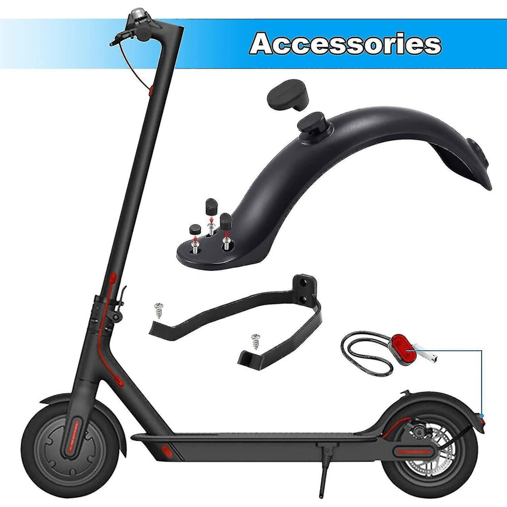 For Xiaomi/aovo M365 Pro Electric Scooter Fender Mudguard Rear Support Kit Set
